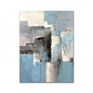 Hjem dekoration modernenodic abstrakt hånd maleri lærred væg kunst