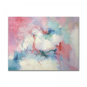 Moderne håndmalet akryl kreativ indrammet vægmaleri Abstrakt maleri på lærred
